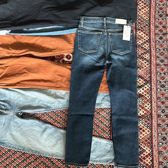 Re/done originals high rise ankle crop 26 - Picture 5 of 7